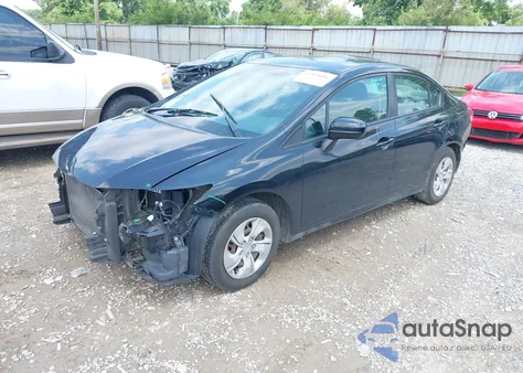 2014 Honda Civic Lx из США, поврежденный, VIN 2HGFB2F50EH509089